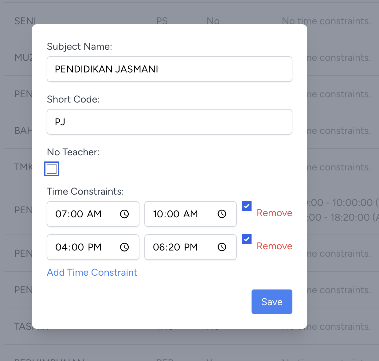 Enhancing Our School Scheduling System: Recent Updates and New Features